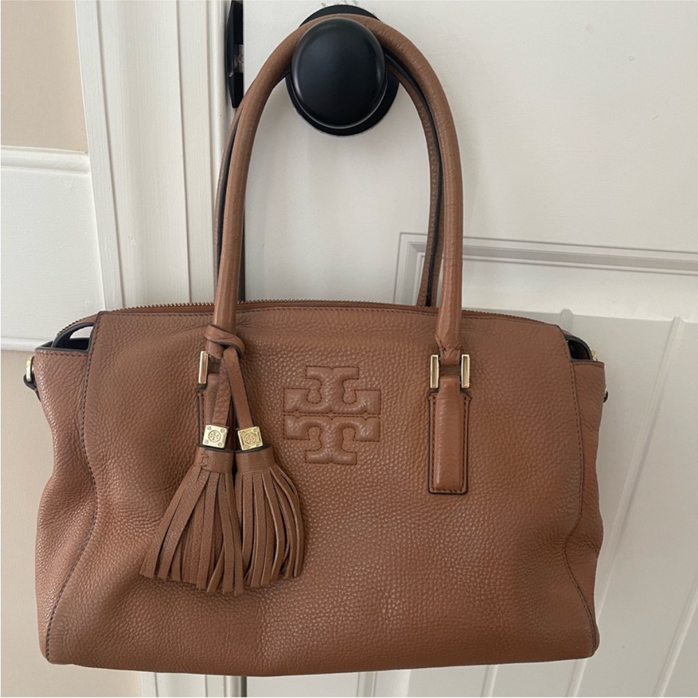 Tory Burch Tan Leather Satchel